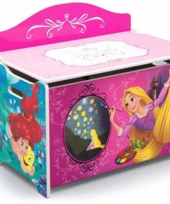 Delta Children Storage Princess Deluxe Toy Box