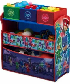 Delta Children PJ Masks Multi-Bin Toy Organizer
