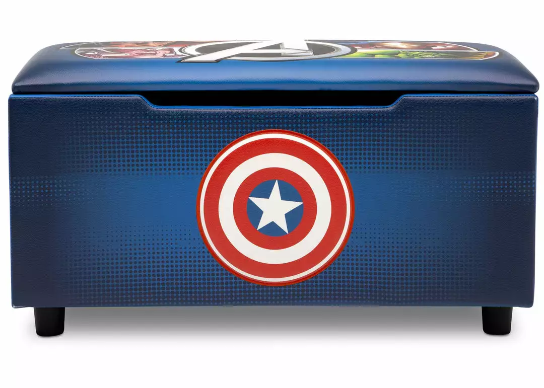 Delta Children Avengers Upholstered Storage Bench For Kids 5 Delta Children Avengers Upholstered Storage Bench For Kids