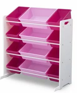 Delta Children Kids Toy Storage Organizer With 12 Plastic Bins