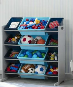 Delta Children Kids Toy Storage Organizer With 12 Plastic Bins