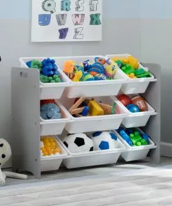 Delta Children MySize 9 Bin Plastic Toy Organizer