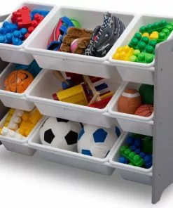 Delta Children MySize 9 Bin Plastic Toy Organizer