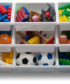 Delta Children MySize 9 Bin Plastic Toy Organizer