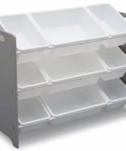 Delta Children MySize 9 Bin Plastic Toy Organizer