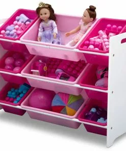 Delta Children MySize 9 Bin Plastic Toy Organizer