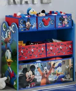 Delta Children Mickey Mouse Multi-Bin Toy Organizer Storage 13 Delta Children Mickey Mouse Multi-Bin Toy Organizer Storage
