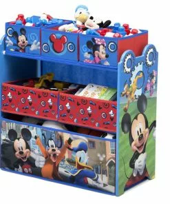 Delta Children Mickey Mouse Multi-Bin Toy Organizer Storage 11 Delta Children Mickey Mouse Multi-Bin Toy Organizer Storage
