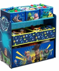 Disney/Pixar Toy Story 4 Design And Store Toy Organizer By Delta Children Storage