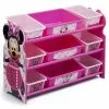 Delta Children Storage Minnie Mouse Plastic 9 Bin Organizer