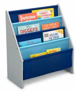 Delta Children Storage & Organization Sling Book Rack Bookshelf For Kids