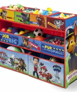 Delta Children Storage PAW Patrol Deluxe Multi-Bin Toy Organizer