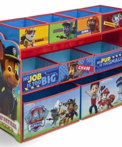 Delta Children Storage PAW Patrol Deluxe Multi-Bin Toy Organizer