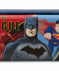 Delta Children Kids’ Chairs Justice League Upholstered Storage Bench For Kids