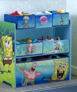 Delta Children SpongeBob Multi-Bin Toy Organizer
