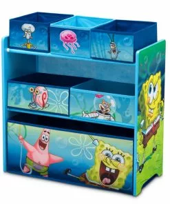 Delta Children SpongeBob Multi-Bin Toy Organizer
