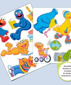Delta Children Sesame Street Deluxe 9 Bin Design And Store Toy Organizer Storage