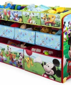 Delta Children Mickey Mouse Deluxe Multi-Bin Toy Organizer 9 Delta Children Mickey Mouse Deluxe Multi-Bin Toy Organizer