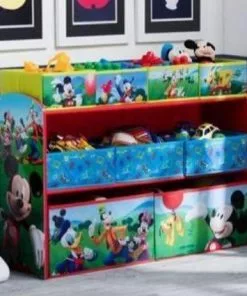 Delta Children Mickey Mouse Deluxe Multi-Bin Toy Organizer 11 Delta Children Mickey Mouse Deluxe Multi-Bin Toy Organizer