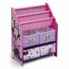 Delta Children Minnie Mouse Book & Toy Organizer Storage