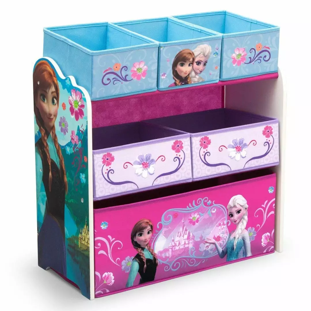 Delta Children Frozen Multi-Bin Toy Organizer Storage 8 Delta Children Frozen Multi-Bin Toy Organizer Storage