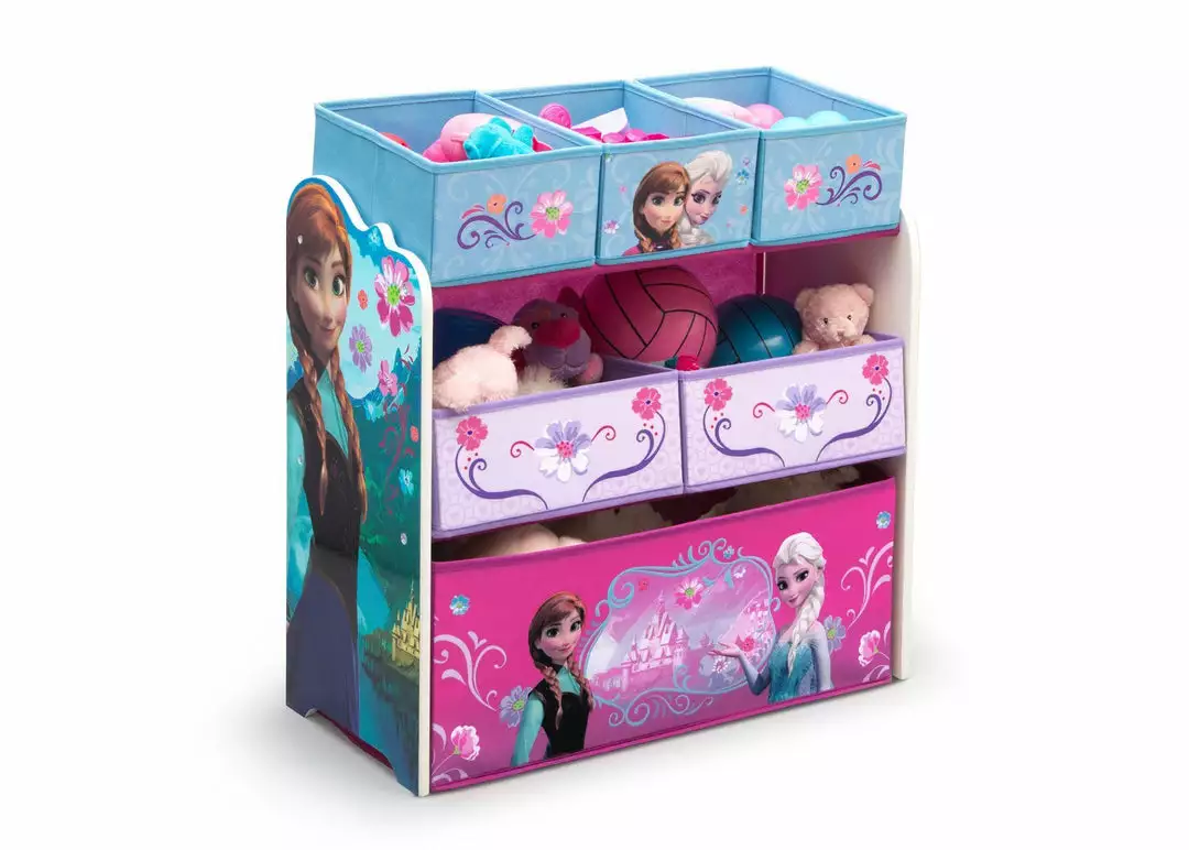 Delta Children Frozen Multi-Bin Toy Organizer Storage 6 Delta Children Frozen Multi-Bin Toy Organizer Storage