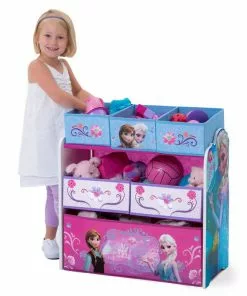 Delta Children Frozen Multi-Bin Toy Organizer Storage 10 Delta Children Frozen Multi-Bin Toy Organizer Storage