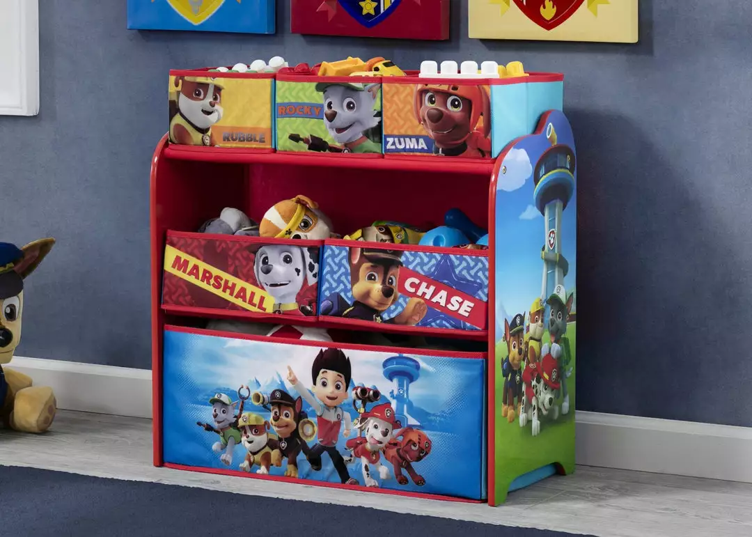 Delta Children Storage PAW Patrol Multi-Bin Toy Organizer 3 Delta Children Storage PAW Patrol Multi-Bin Toy Organizer