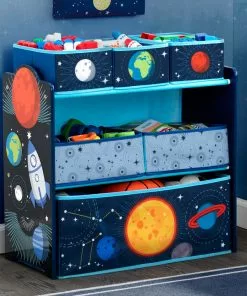 Delta Children Space Adventures Design And Store Toy Organizer Storage