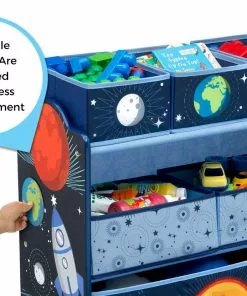Delta Children Space Adventures Design And Store Toy Organizer Storage