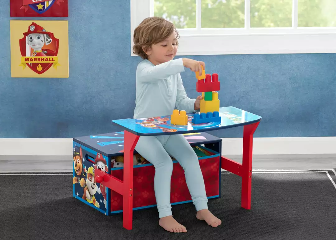 Delta Children PAW Patrol Activity Bench 4 Delta Children PAW Patrol Activity Bench