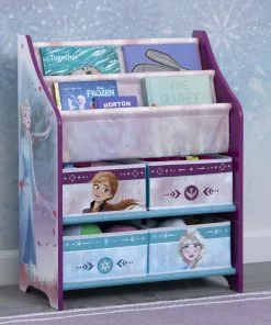 Delta Children Frozen II Toy And Book Organizer Storage