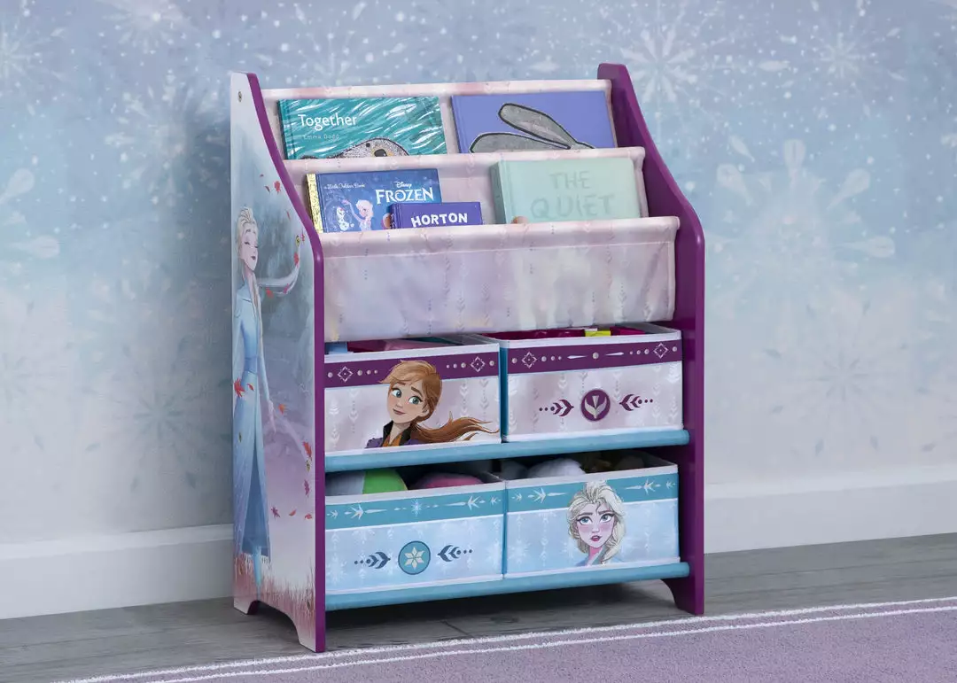 Delta Children Frozen II Toy And Book Organizer Storage 3 Delta Children Frozen II Toy And Book Organizer Storage