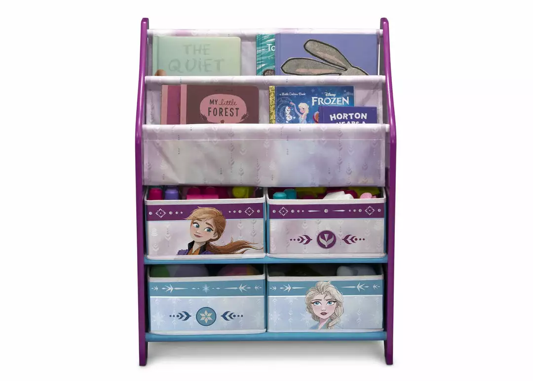 Delta Children Frozen II Toy And Book Organizer Storage 4 Delta Children Frozen II Toy And Book Organizer Storage