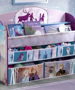 Delta Children Frozen II Deluxe Toy And Book Organizer