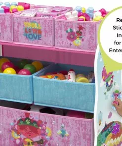 Delta Children Trolls World Tour Design And Store 6 Bin Toy Organizer 16 Delta Children Trolls World Tour Design And Store 6 Bin Toy Organizer