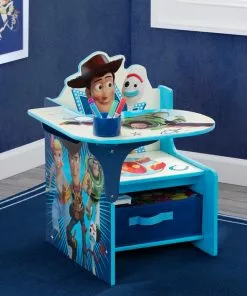 Disney/Pixar Activity Desks Toy Story 4 Chair Desk With Storage Bin By Delta Children