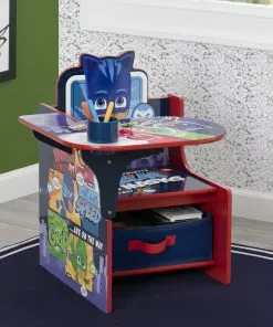 Delta Children PJ Masks Chair Desk With Storage Bin