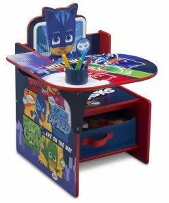 Delta Children PJ Masks Chair Desk With Storage Bin