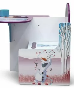 Delta Children Frozen II Chair Desk With Storage Bin
