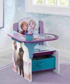 Delta Children Frozen II Chair Desk With Storage Bin