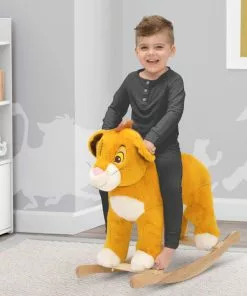 Delta Children What's New The Lion King Simba Plush Rocker