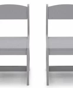 Delta Children Table & Chair Sets MySize Wood Kids Chairs For Playroom (Pack Of 2)