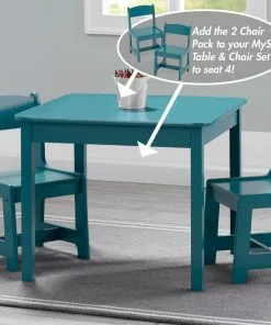 Delta Children Table & Chair Sets MySize Wood Kids Chairs For Playroom (Pack Of 2) 30 Delta Children Table & Chair Sets MySize Wood Kids Chairs For Playroom (Pack Of 2)