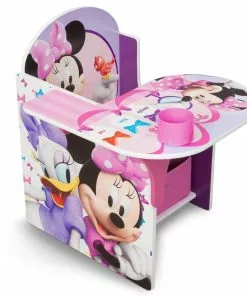 Delta Children Activity Desks Minnie Mouse Chair Desk With Storage Bin