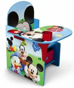 Delta Children Activity Desks Mickey Mouse Chair Desk With Storage Bin
