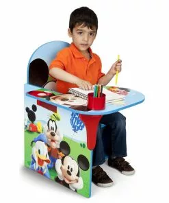 Delta Children Activity Desks Mickey Mouse Chair Desk With Storage Bin