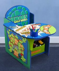 Delta Children Teenage Mutant Ninja Turtles Chair Desk With Storage Bin