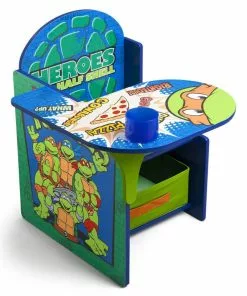 Delta Children Teenage Mutant Ninja Turtles Chair Desk With Storage Bin