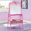 Delta Children Rainbow Dreams Wooden Activity Easel With Storage
